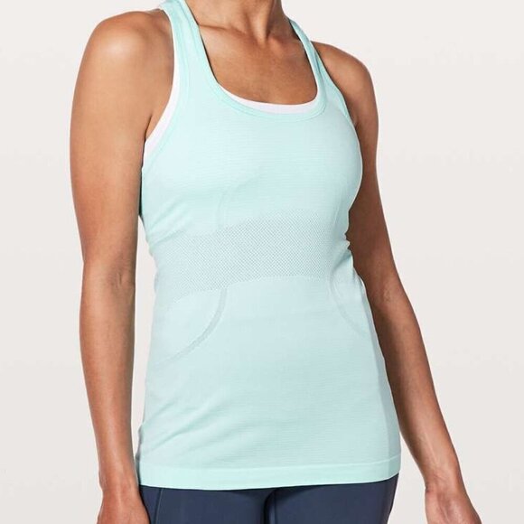 Lululemon Swiftly Tech Racerback - 6 Aquamarine - Picture 1 of 6